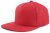 Czapka z daszkiem - Gårda Stevens Basic Snapback (czerwony)