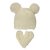 Czapka i rękawiczki dla dzieci - Gårda Målilla Knitted Set (biały)