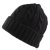 Czapka - Gårda Bad Gastein Cable Knit Wool Mix Beanie (czarny)