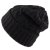 Czapka - Gårda Bad Gastein Cable Knit Wool Mix Beanie (czarny)