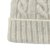 Czapka - Gårda Bad Gastein Cable Knit Wool Mix Beanie (biały)