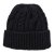 Czapka - Gårda Bormio Cable Knit Wool Mix Beanie (czarny)