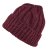 Czapka - Gårda Bormio Cable Knit Wool Mix Beanie (burgundia)