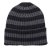 Czapka - Gårda Davos Striped Merino Wool Beanie (szary/czarny)