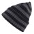 Czapka - Gårda Davos Striped Merino Wool Beanie (szary/czarny)