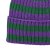 Czapka - Gårda Davos Striped Merino Wool Beanie (zielony/fioletowy)