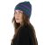 Czapka - Gårda Davos Striped Merino Wool Beanie (zielony/fioletowy)