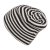 Czapka - Gårda Saint-Gervais Striped Wool Mix Beanie (brązowy/biały)