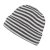 Czapka - Gårda Saint-Gervais Striped Wool Mix Beanie (ciemnoszary/biały)