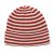 Czapka - Gårda Saint-Gervais Striped Wool Mix Beanie (czerwony/biały)