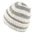Czapka - Gårda Lech Striped Wool Mix Beanie (beżowy/szary)