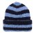 Czapka - Gårda Lech Striped Wool Mix Beanie (niebieski)