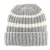 Czapka - Gårda Les Deux Alpes Striped Merino Mix Beanie (szary/biały)