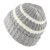 Czapka - Gårda Les Deux Alpes Striped Merino Mix Beanie (szary/biały)