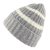 Czapka - Gårda Les Deux Alpes Striped Merino Mix Beanie (szary/biały)