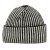 Czapka - Gårda Megève Striped Cashmere Mix Beanie (czarny/biały)
