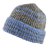 Czapka - Gårda Verbier Striped Wool Mix Beanie (szary/niebieski)