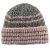 Czapka - Gårda Verbier Striped Wool Mix Beanie (szary/różowy)