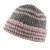 Czapka - Gårda Verbier Striped Wool Mix Beanie (szary/różowy)