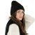 Czapka - Gårda Bad Gastein Cable Knit Wool Mix Beanie (czarny)