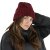 Czapka - Gårda Bormio Cable Knit Wool Mix Beanie (burgundia)