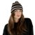 Czapka - Gårda Davos Striped Merino Wool Beanie (brązowy/beżowy)