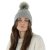 Czapka - Gårda Saas-Fee Cable Knit Wool Mix Beanie (szary)