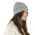 Czapka - Gårda Saint-Gervais Striped Wool Mix Beanie (ciemnoszary/biały)