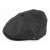 Kaszkiet - Jaxon Hats Oil Cloth Newsboy Cap (czarny)