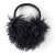 Ogrzewacze do uszu - Gårda Avola Faux Fur Ear Muffs (czarny)