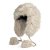 Futrzana czapka - Gårda Tortel Faux Fur Trapper Hat (bezowy)