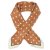 Apaszka - Gårda Polka Dot Satin Scarf (pomarańczowy)