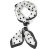 Apaszka - Gårda Polka Dot Satin Scarf (biały)