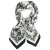 Apaszka - Gårda Provence Satin Scarf (czarny)