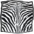 Apaszka - Gårda Zebra Satin Scarf (czarny)