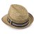 Słomiany kapelusz - Gårda Agulo Natural Straw Trilby (naturalny/brązowy)