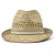 Słomiany kapelusz - Gårda Agulo Natural Straw Trilby (naturalny/kremowy)