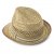 Słomiany kapelusz - Gårda Agulo Natural Straw Trilby (naturalny/kremowy)