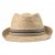 Słomiany kapelusz - Gårda Benijo Raffia Trilby (naturalny/taupe)