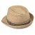 Słomiany kapelusz - Gårda Marzagan Raffia Trilby (naturalny/niebieski)