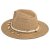 Słomiany kapelusz - Gårda Nerja Fedora (khaki)