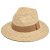 Słomiany kapelusz - Gårda Positano Fedora (naturalny/khaki)