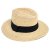 Słomiany kapelusz - Gårda Positano Fedora (naturalny/czarny)