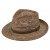 Słomiany kapelusz - Gårda Tenerife Raffia Fedora (naturalny/brązowy)