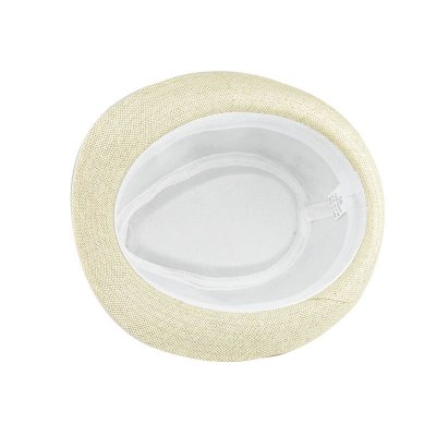 Kapelusze - Gårda Słomkowy kapelusz Trilby Palmami (offwhite)