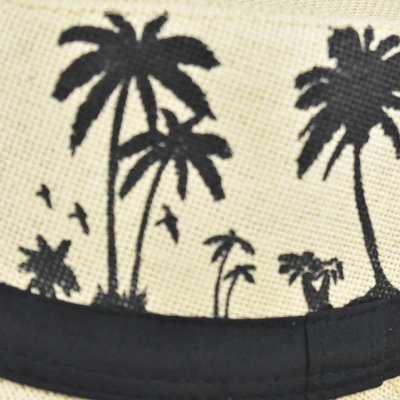 Kapelusze - Gårda Słomkowy kapelusz Trilby Palmami (offwhite)