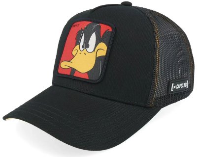 Czapka - Capslab Looney Tunes Daffy Duck (czarny)