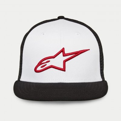 Czapka - Alpinestars Corp Trucker Cap (biały/czarny)