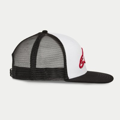 Czapka - Alpinestars Corp Trucker Cap (biały/czarny)