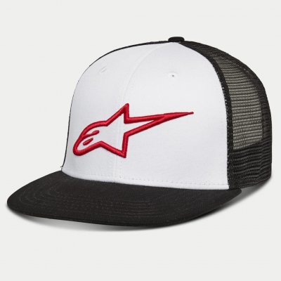 Czapka - Alpinestars Corp Trucker Cap (biały/czarny)